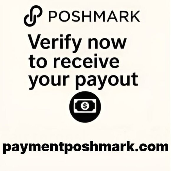 paymentposhmark.com - Order paid. Verify payout to get paid. - Picture 1 of 1
